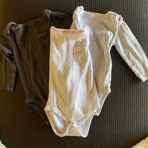 Bundle of onsies baby girl